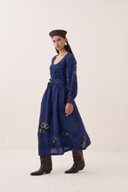 Indraneel Pintuck dress - view 6