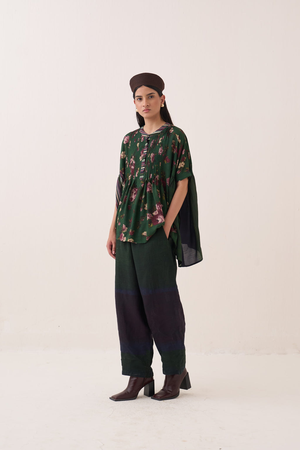 Zamrud Short Sleeve Pintuck - view 3