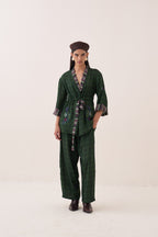 Gingham Green Jacket Set - view 1