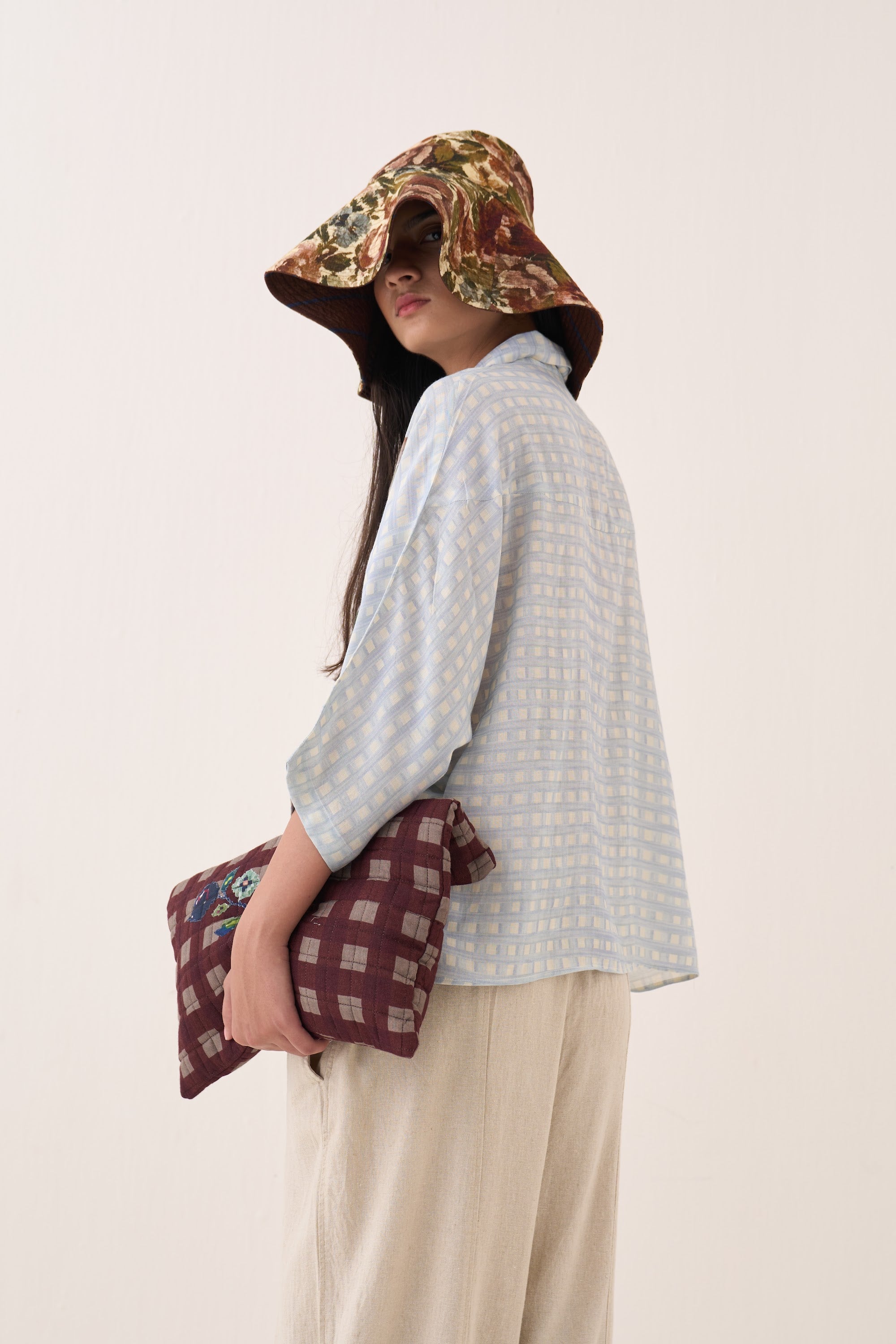 Gingham Ae Shirt Set - view 8