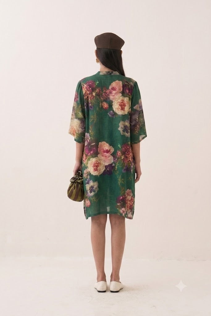 Rosarium Short Beach Dress - view 3