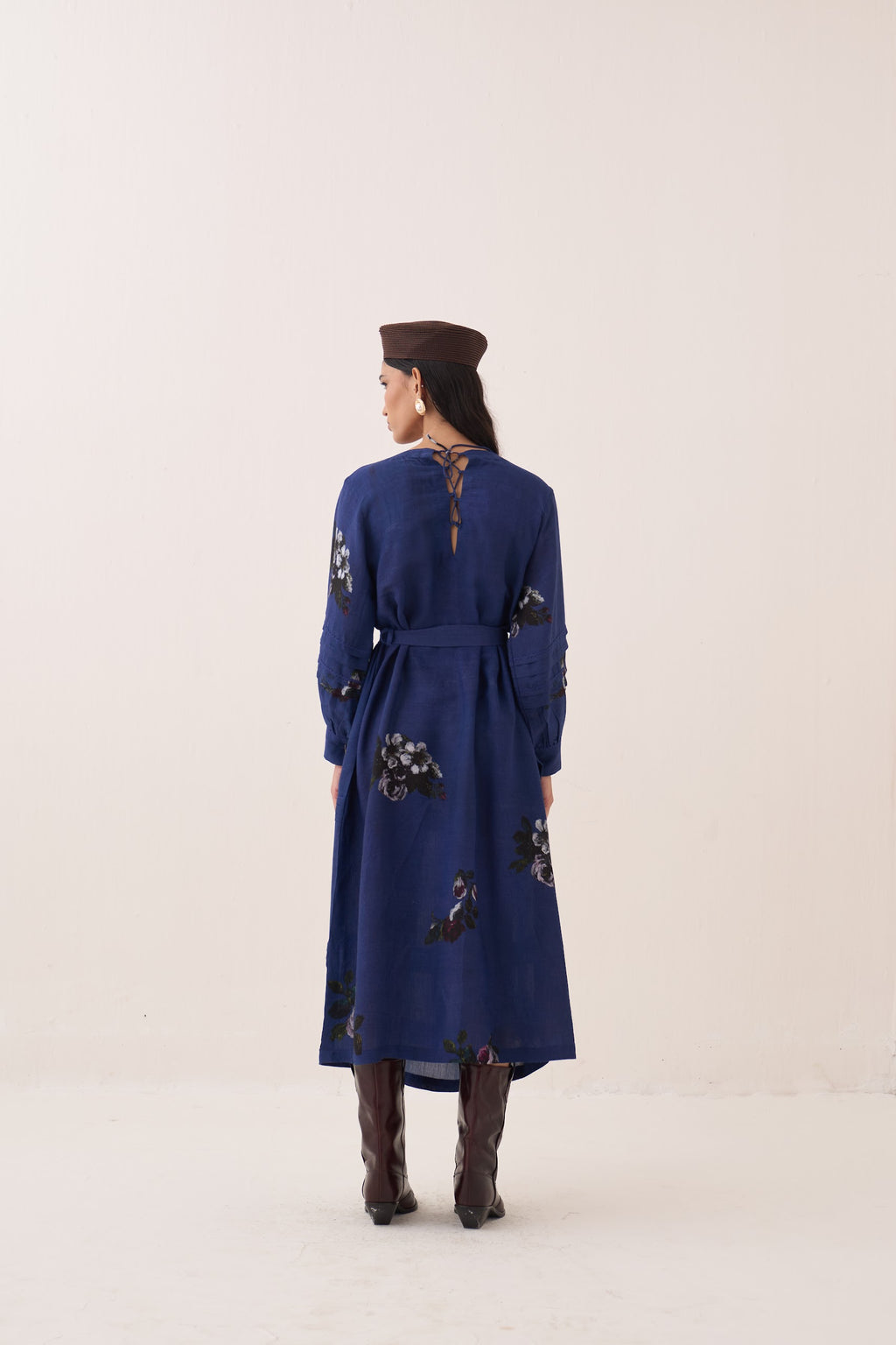 Indraneel Pintuck dress - view 9