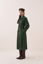 Gingham Green Boheme Dress - view 1