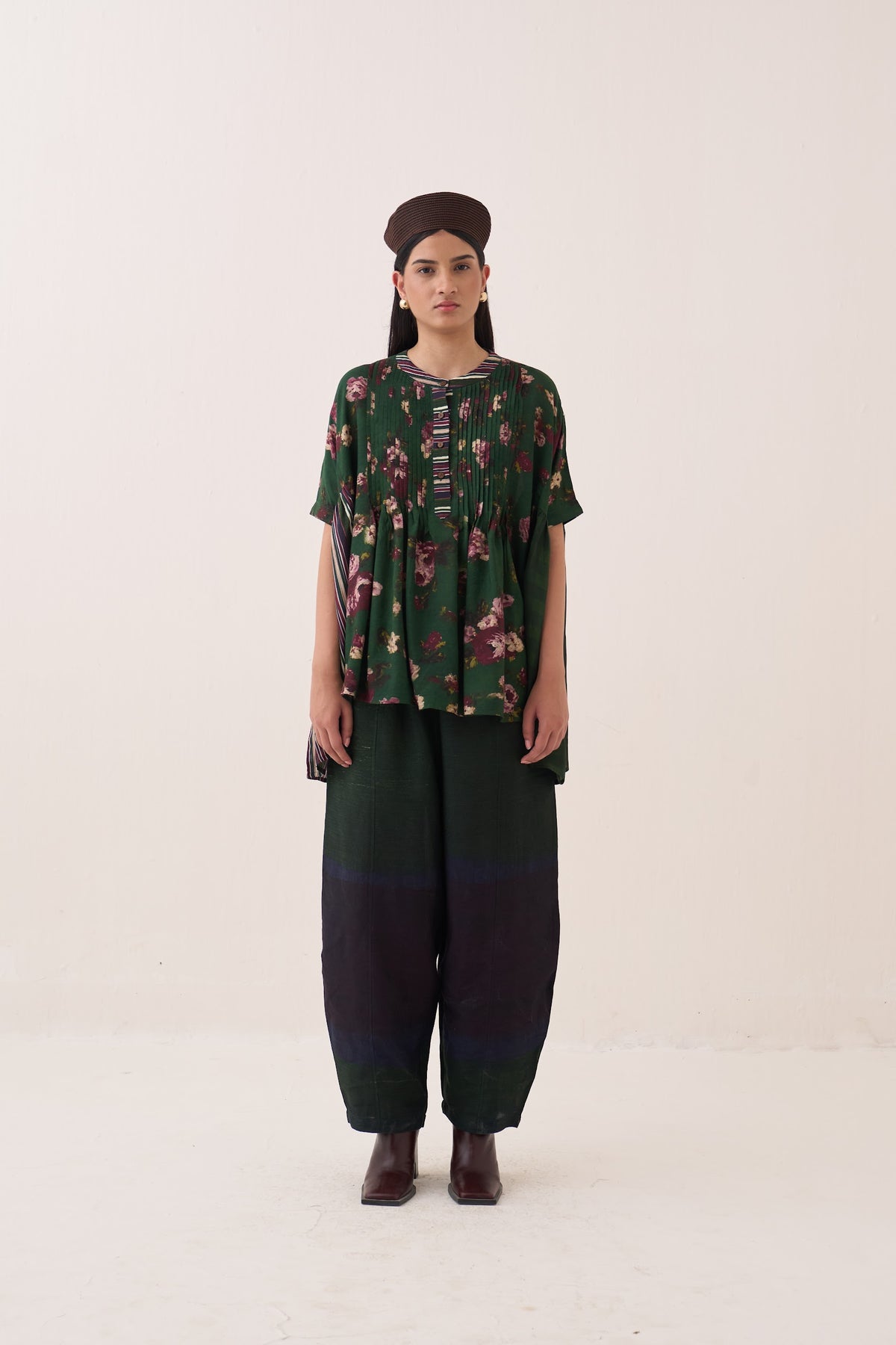 Zamrud Short Sleeve Pintuck - view 2