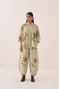 Bagiya Floral Pintuck Top - view 1