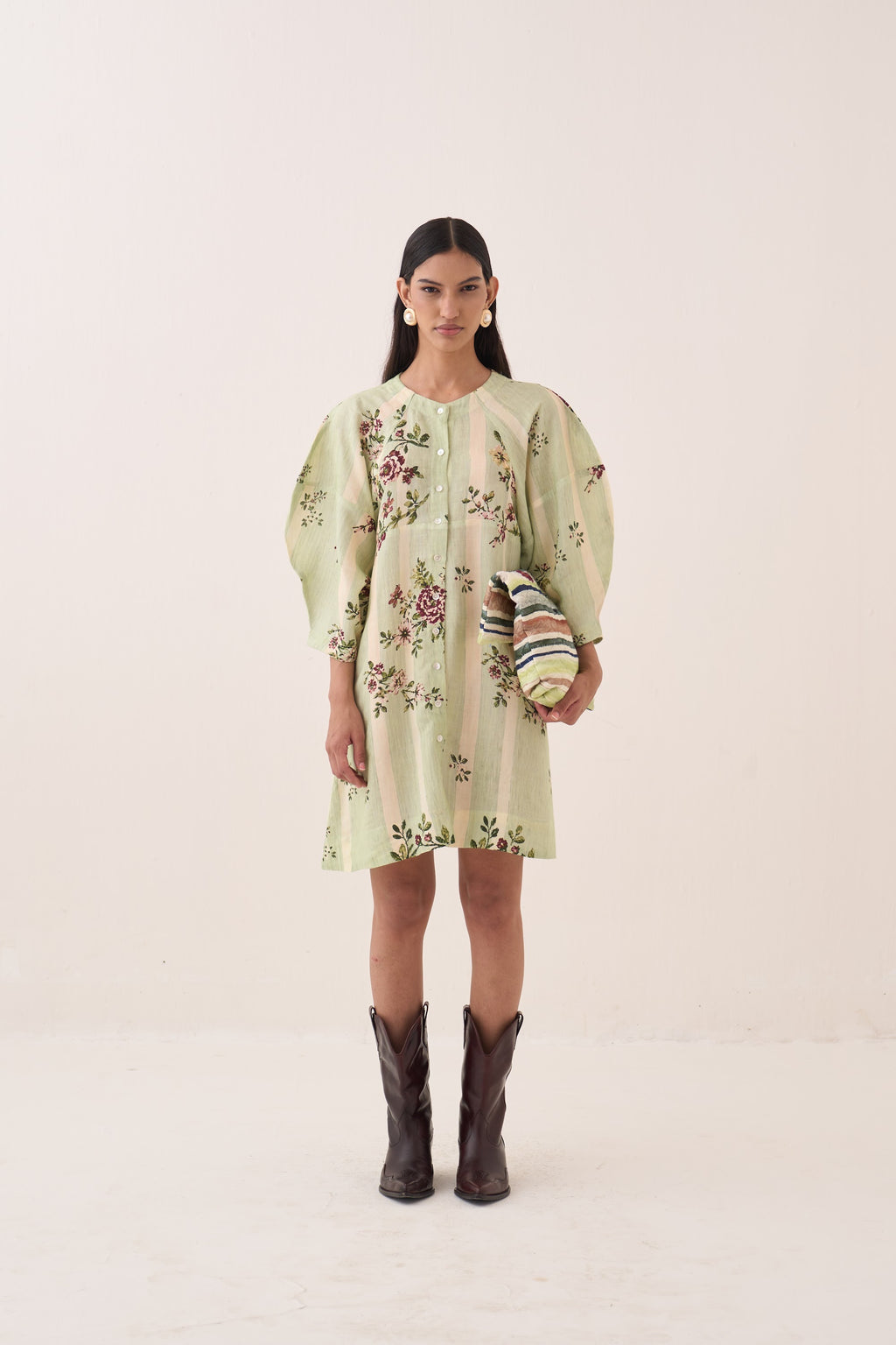 Bagiya Bubble Sleeve Aline - view 6