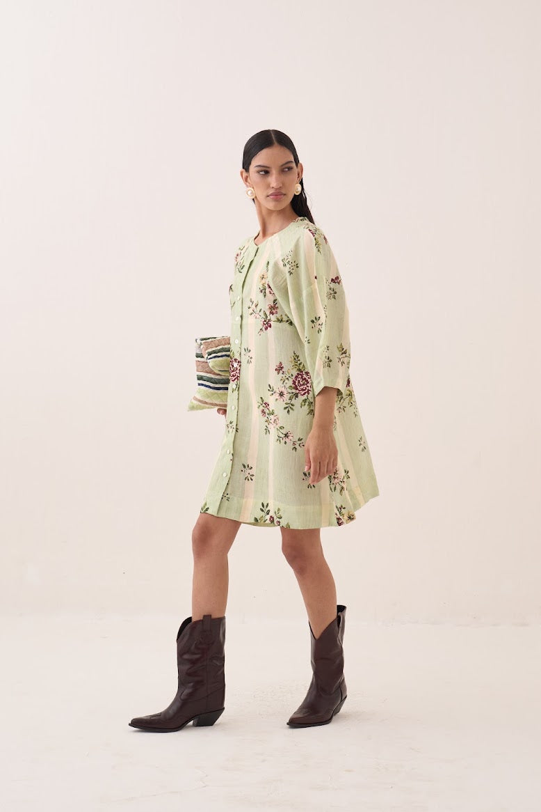 Bagiya Bubble Sleeve Aline - view 1