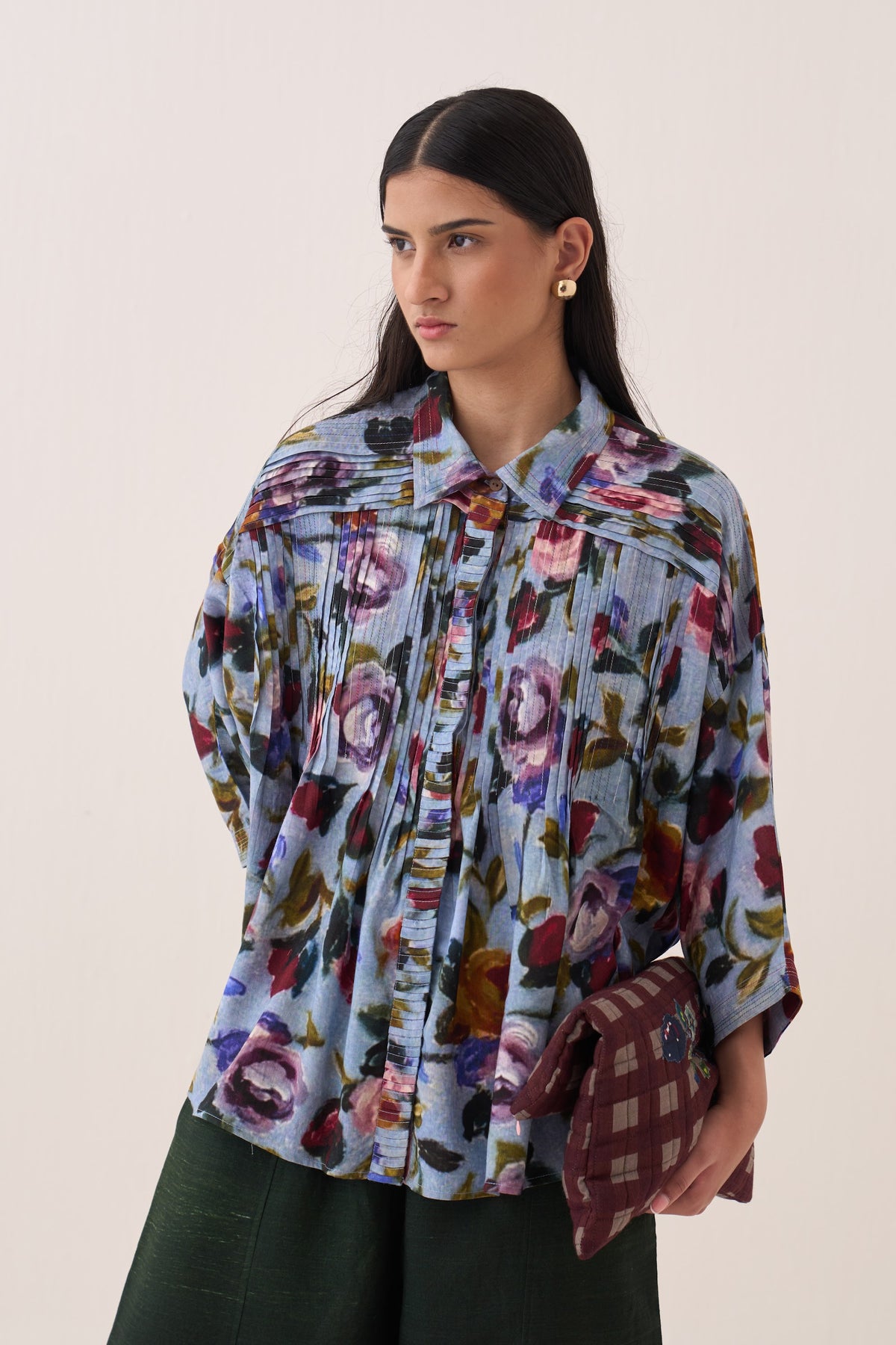Uday Pintuck Shirt - view 2