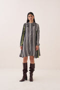 Rekha B/W Aline Ghera Dress - view 1