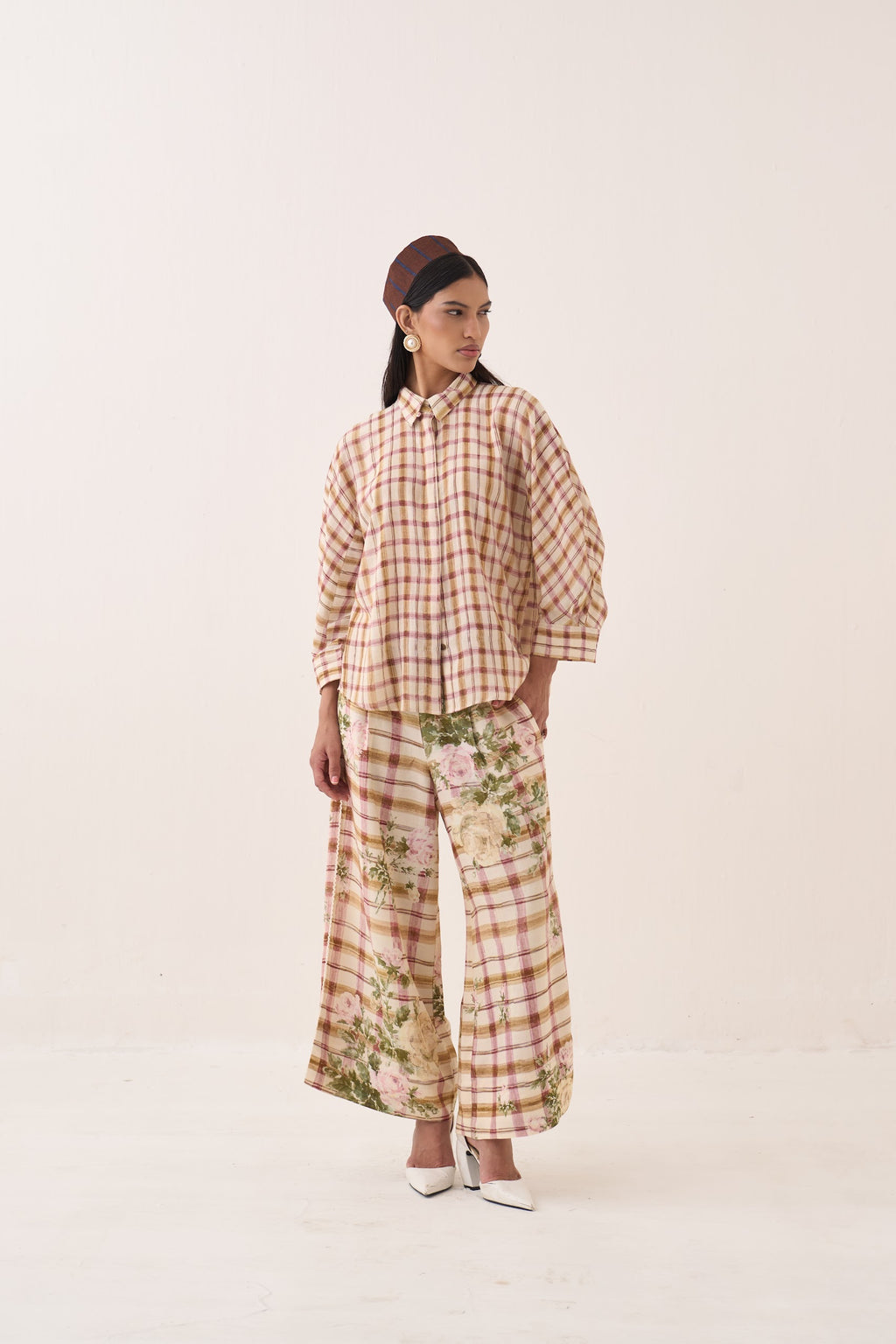 Jaali Rose Culottes - view 2