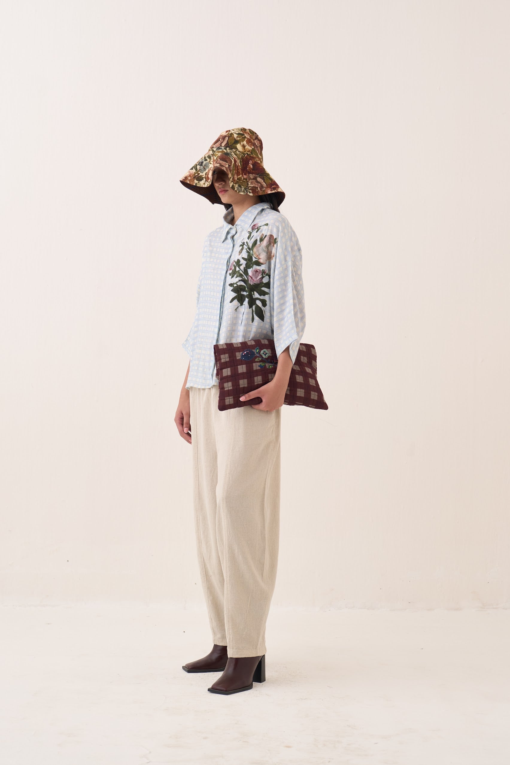 Gingham Ae Shirt Set - view 4