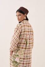 Jaali Rose Trench Jacket Set - view 8