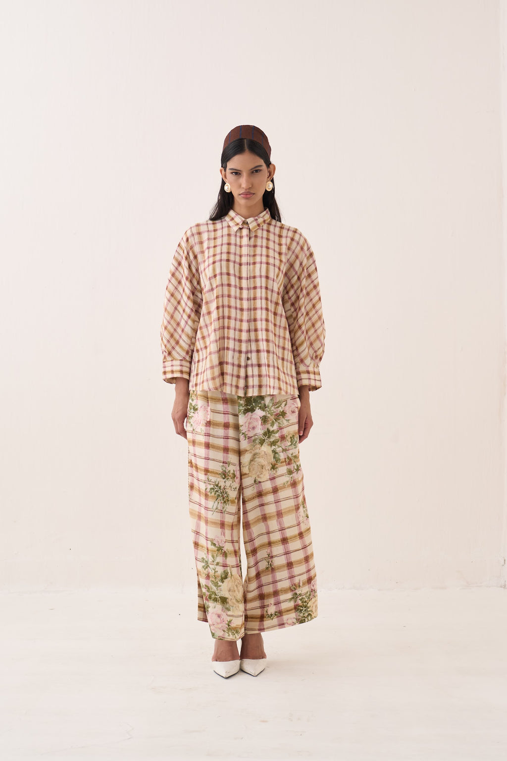 Jaali Bubble Shirt Set - view 1
