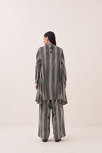 Rekha B/W Aline Ghera Dress Set - view 5