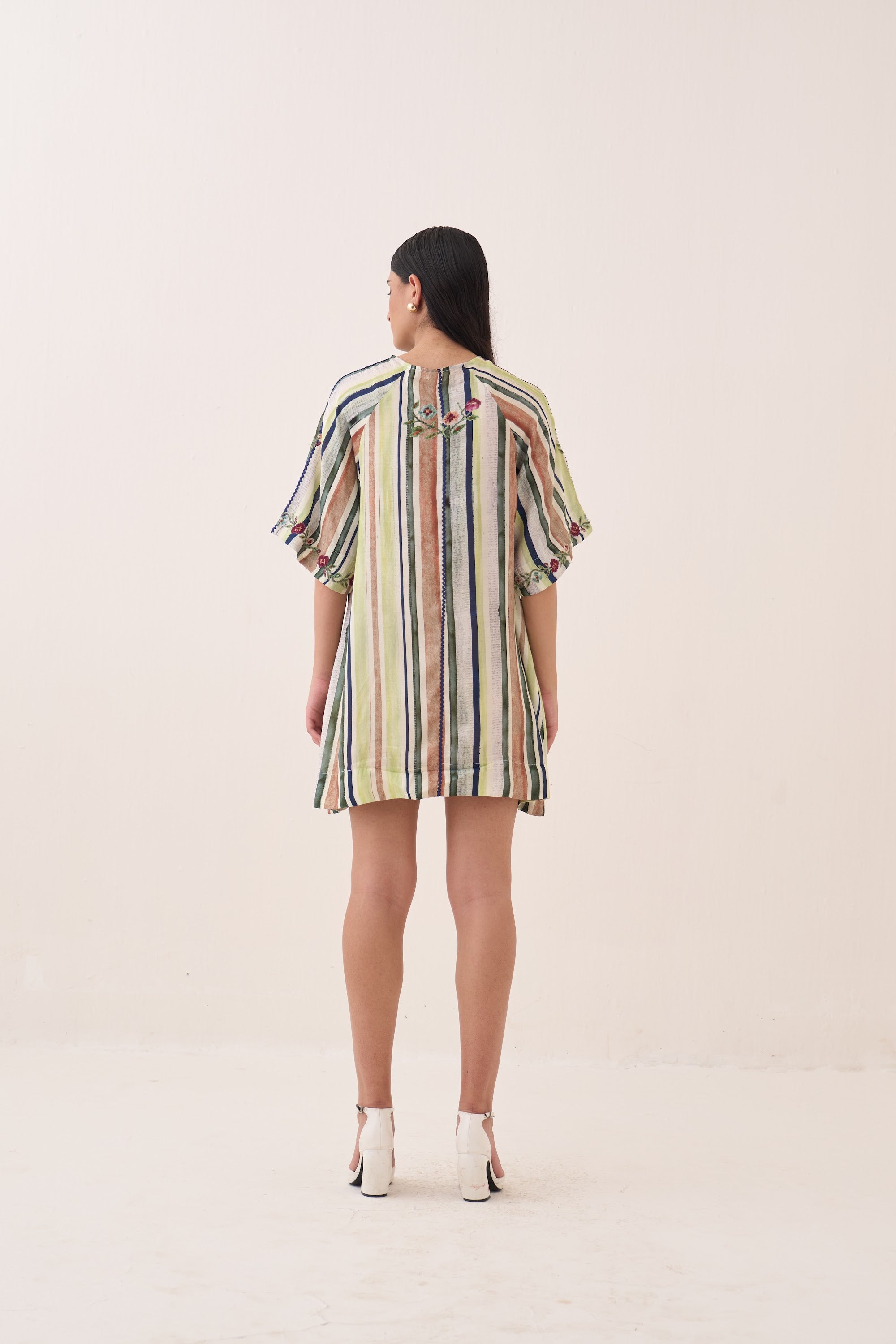 Rekha Short Aline Dress - view 6