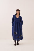 Indraneel Pintuck dress - view 2