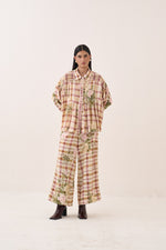 Jaali Rose Pintuck Shirt
