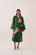 Rosarium Tie knot Trench Dress - view 4