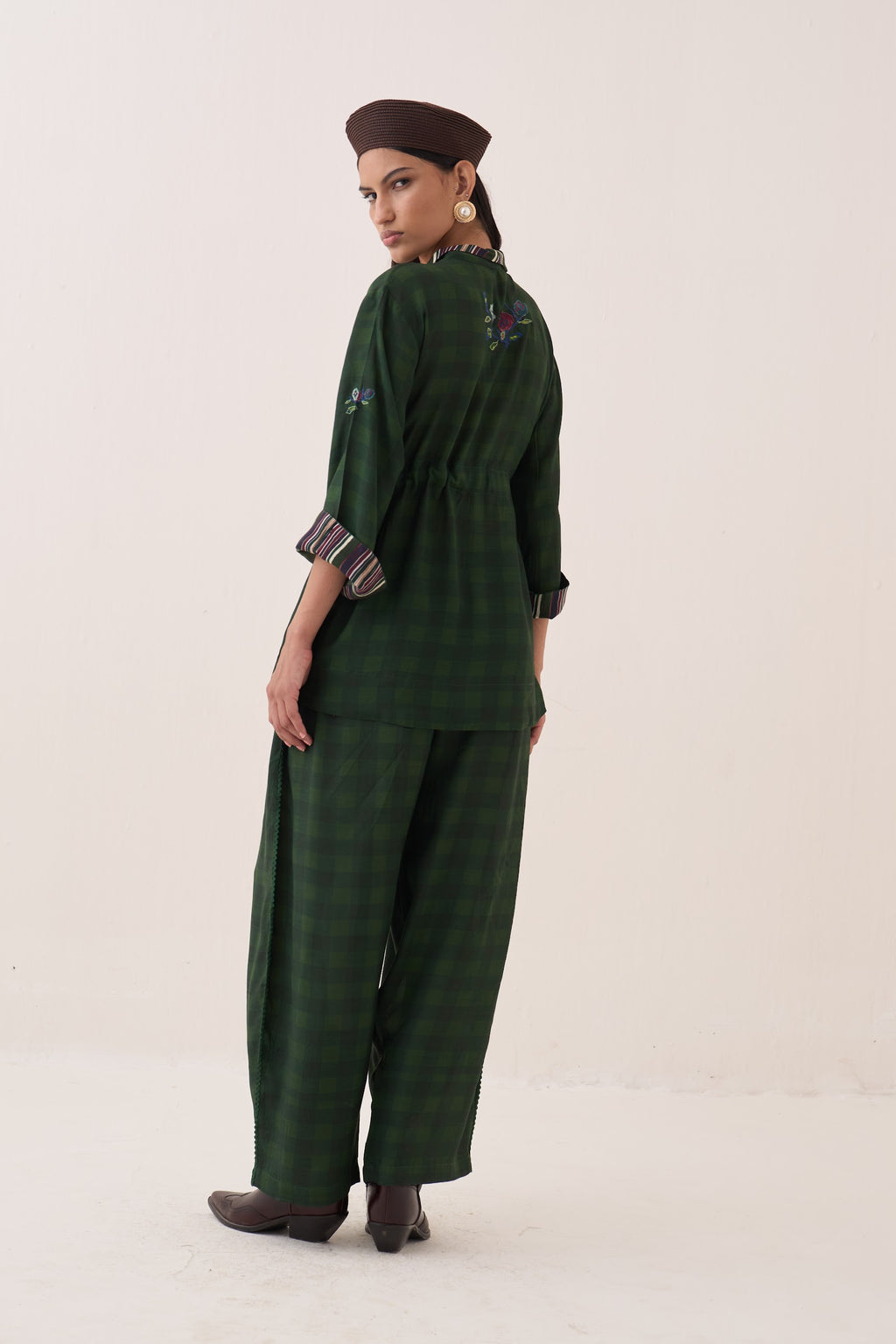 Gingham Green OFR 10 Jacket - view 7