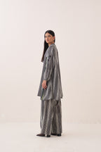 Rekha B/W Aline Ghera Dress Set - view 6
