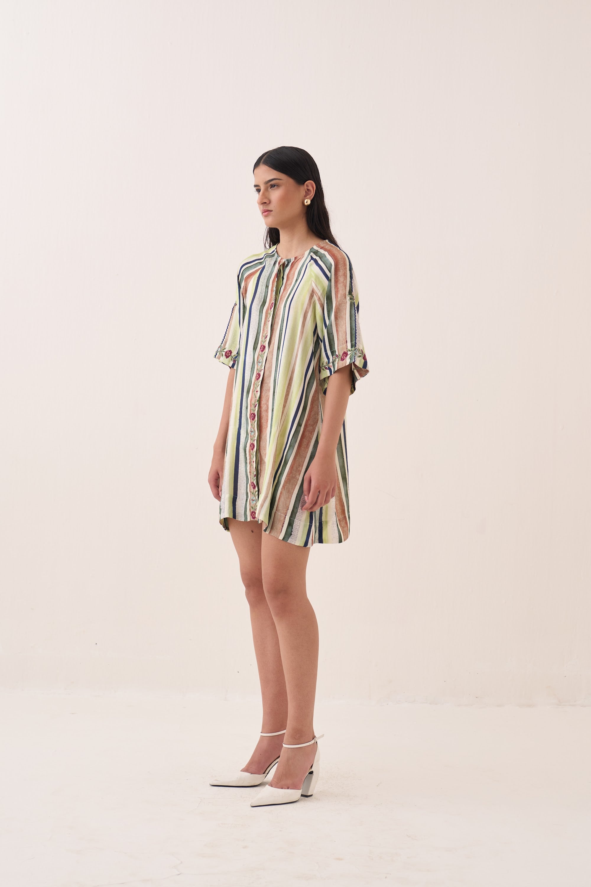 Rekha Short Aline Dress - view 3