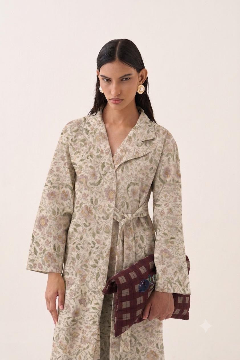 Gulzar Wrap Trench - view 4