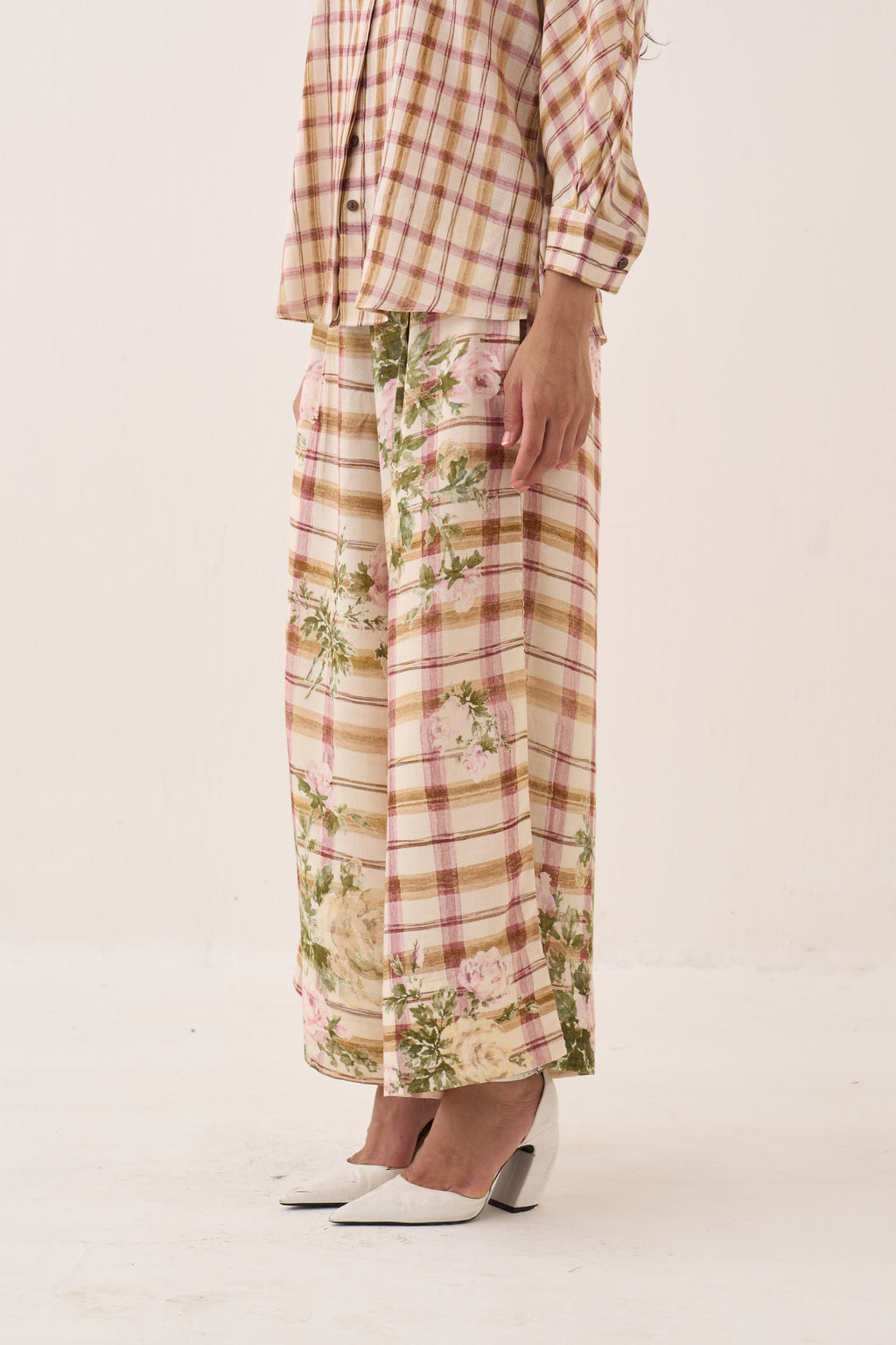 Jaali Rose Culottes - view 8