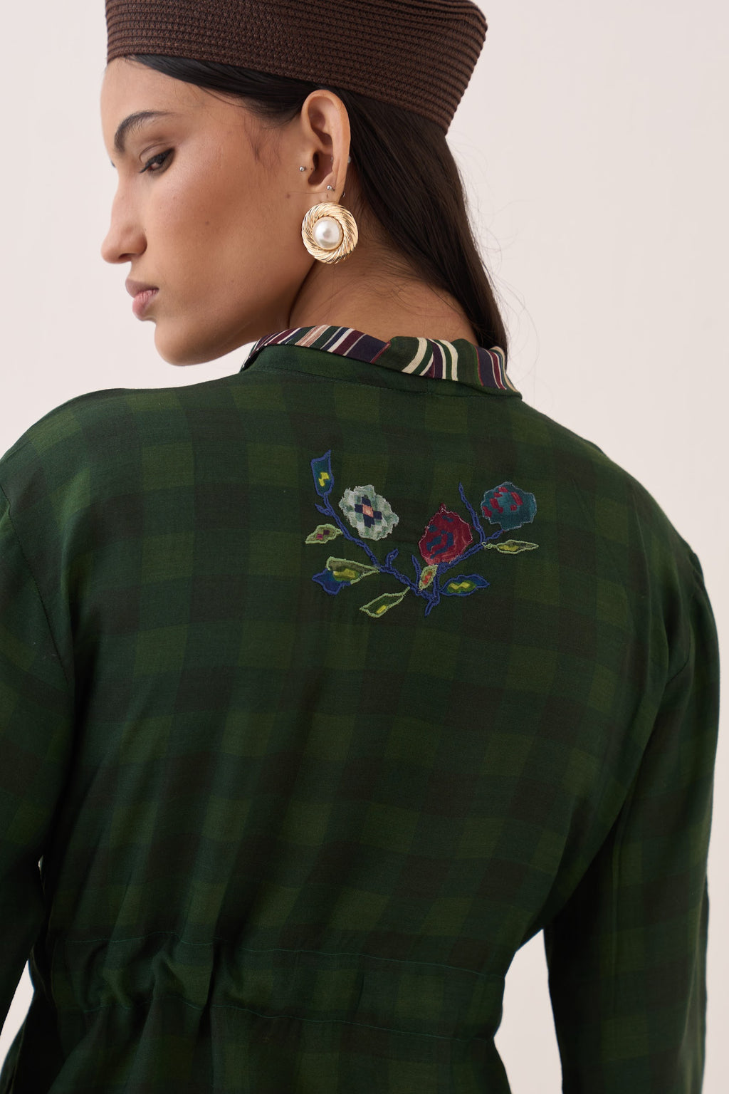 Gingham Green OFR 10 Jacket - view 8