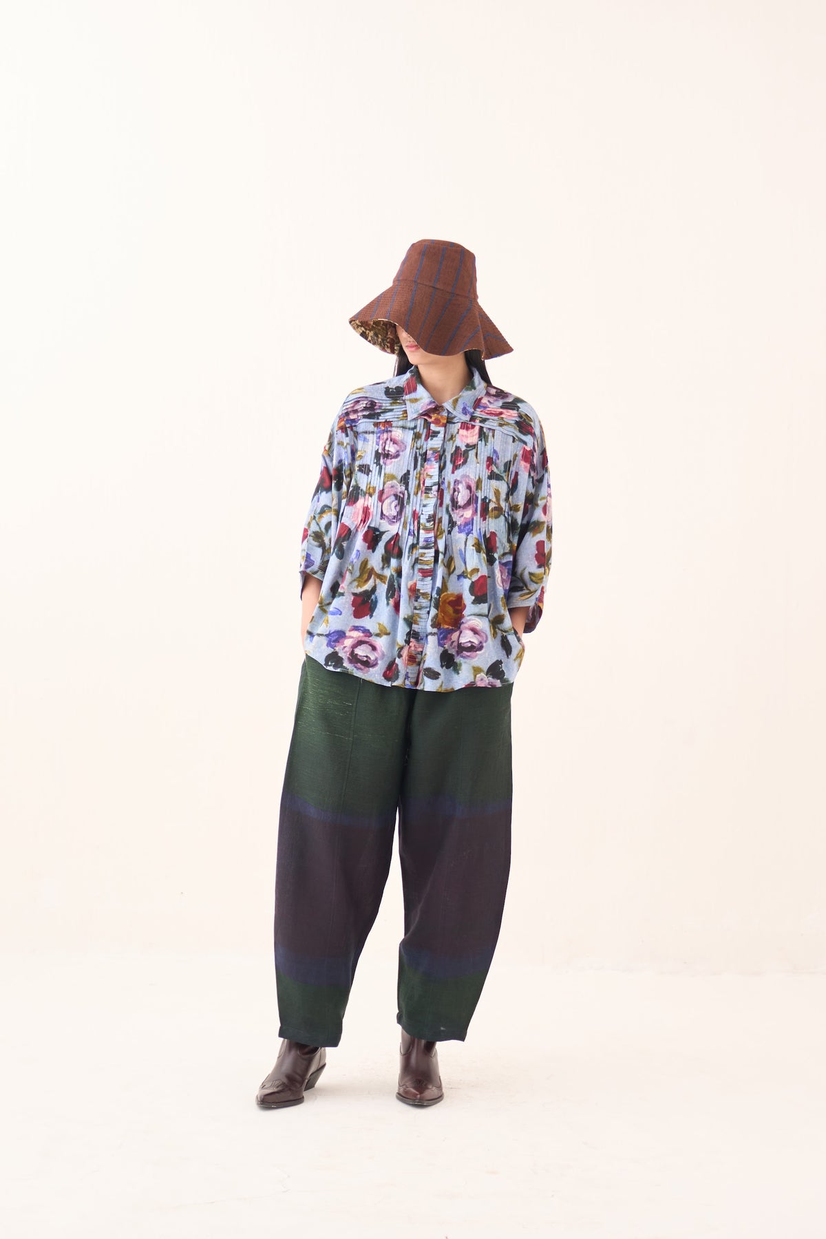 Uday Pintuck Shirt Set - view 5
