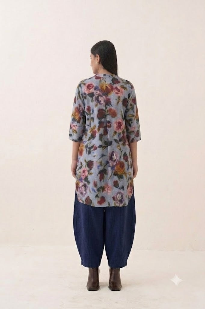Uday Batwing Kurta - view 4