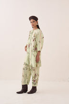 Bagiya Bubble Sleeve Aline Dress Set - view 9