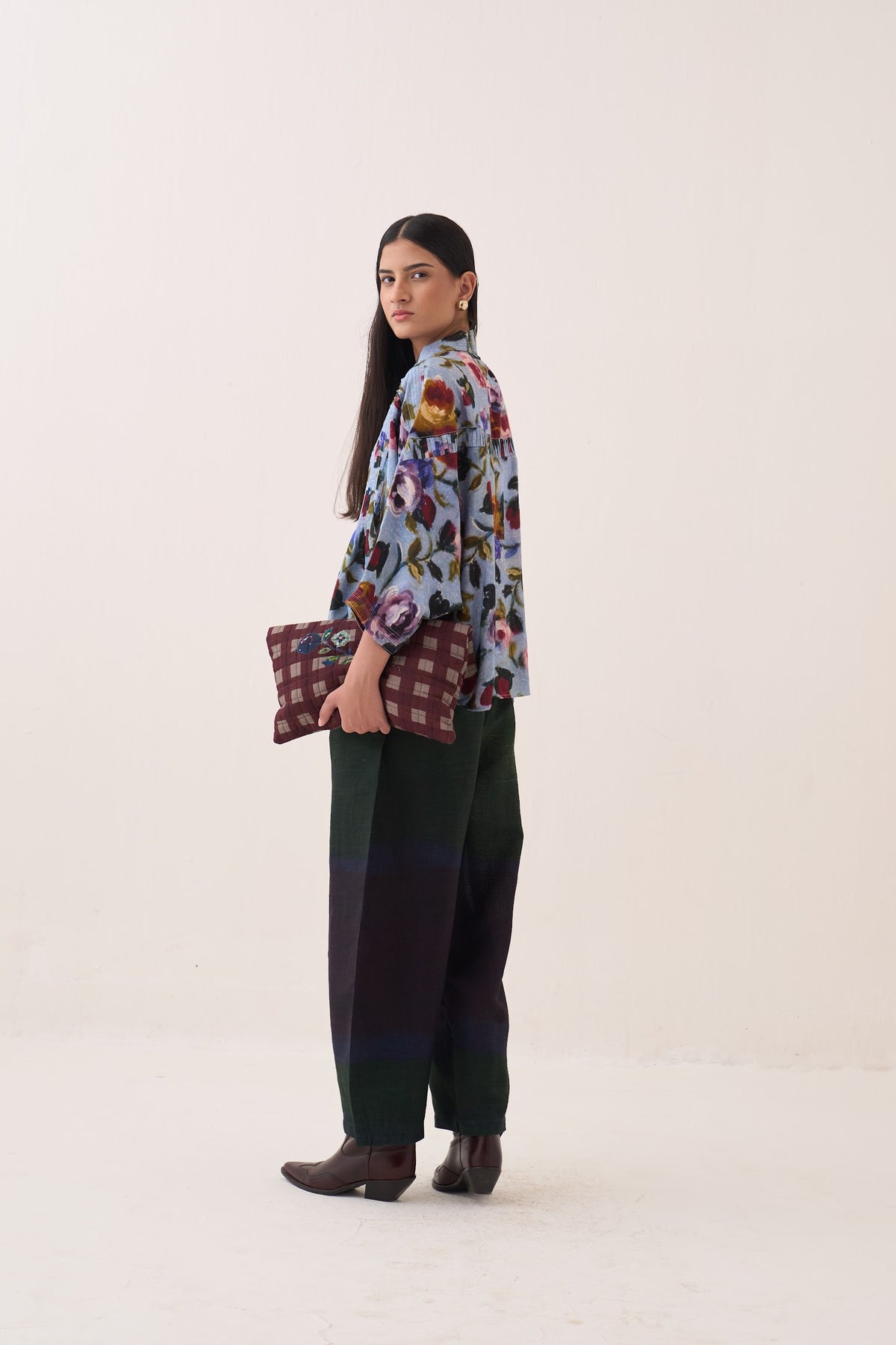 Uday Pintuck Shirt - view 5