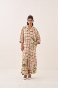 Jaali Rose Trench Jacket Set - view 4