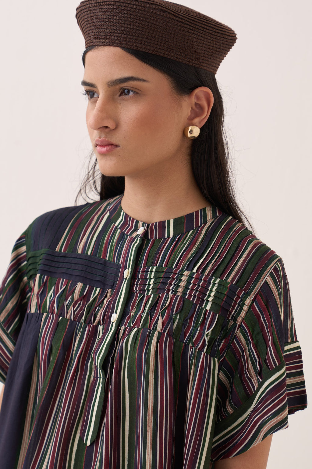 Rekha Blue Short Mystic Top - view 6