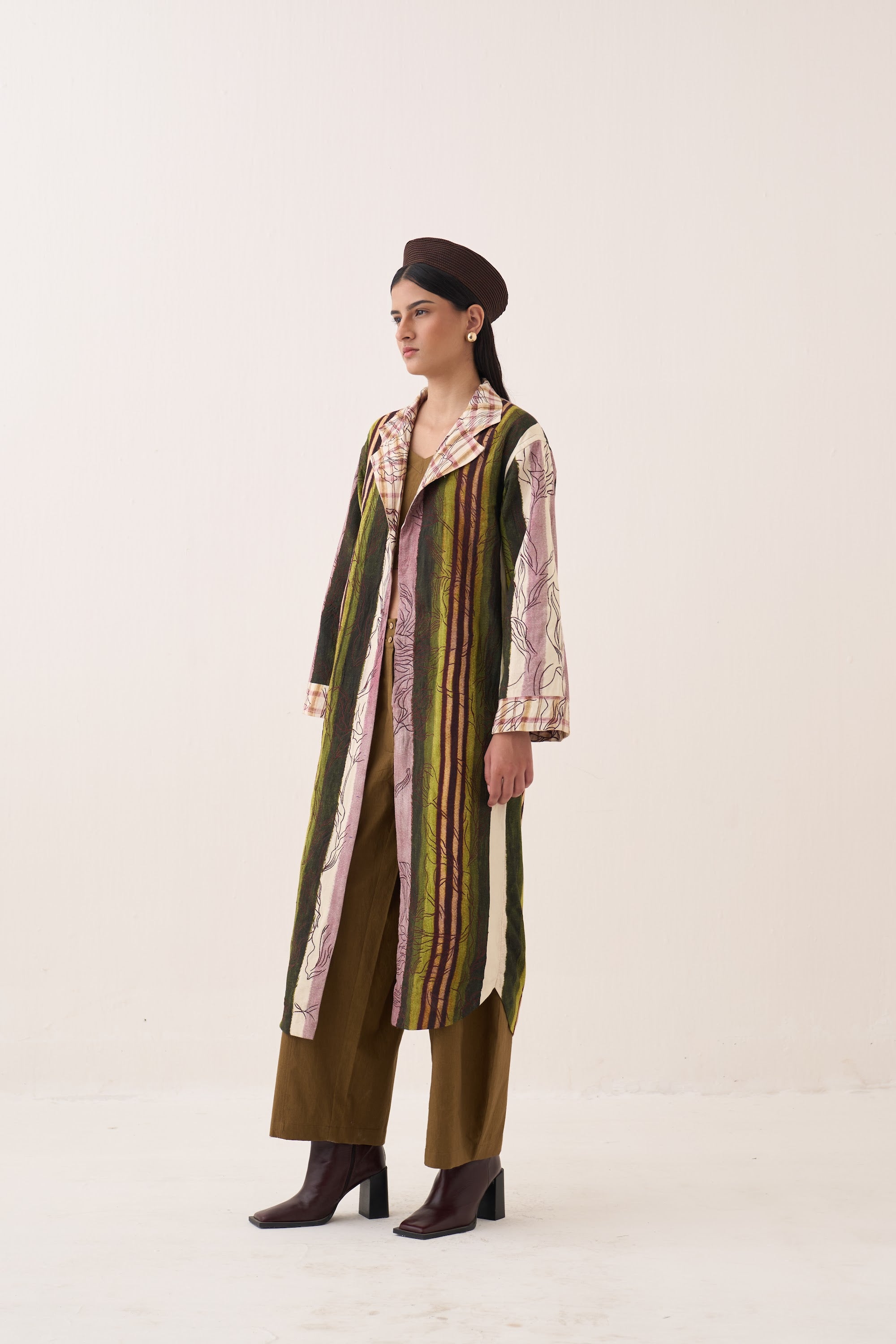 Hari Reversible Trench Jacket - view 8