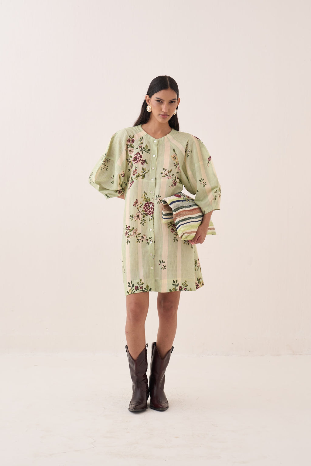 Bagiya Bubble Sleeve Aline - view 5