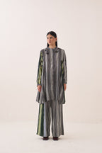 Rekha B/W Aline Ghera Dress Set - view 1