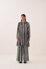 Rekha B/W Aline Ghera Dress Set