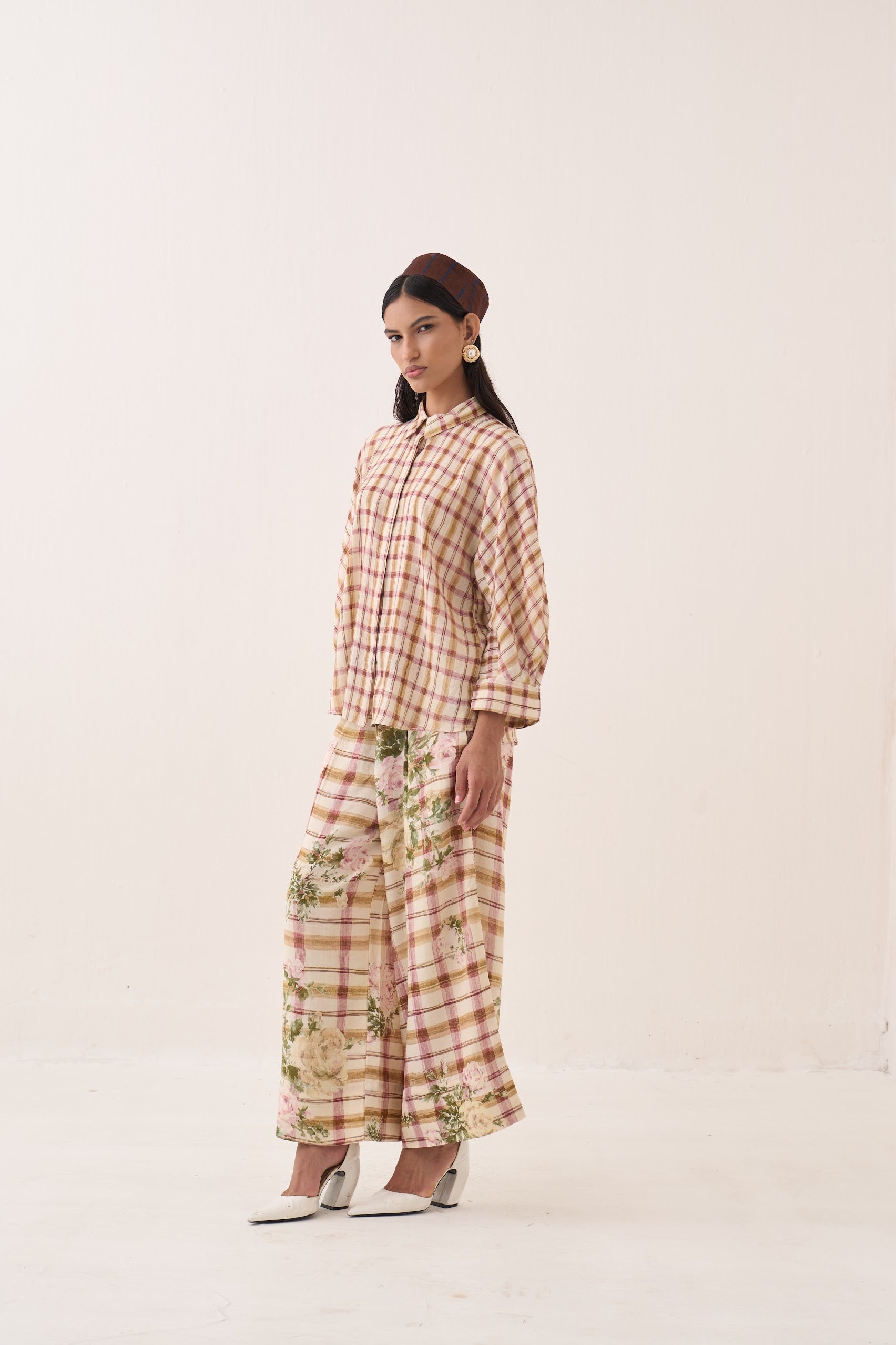 Jaali Rose Culottes - view 3