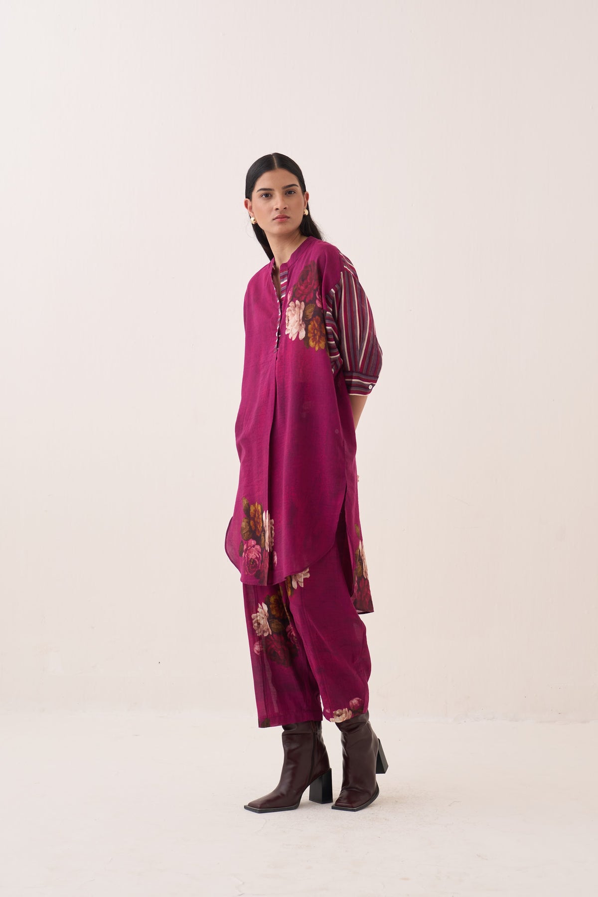 Rani  Batwing Kurta Set - view 4