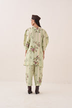 Bagiya Bubble Sleeve Aline Dress Set - view 2