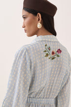 Gingham Poem Dress - view 10