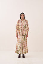 Jaali Rose Pintuck Shirt - view 3