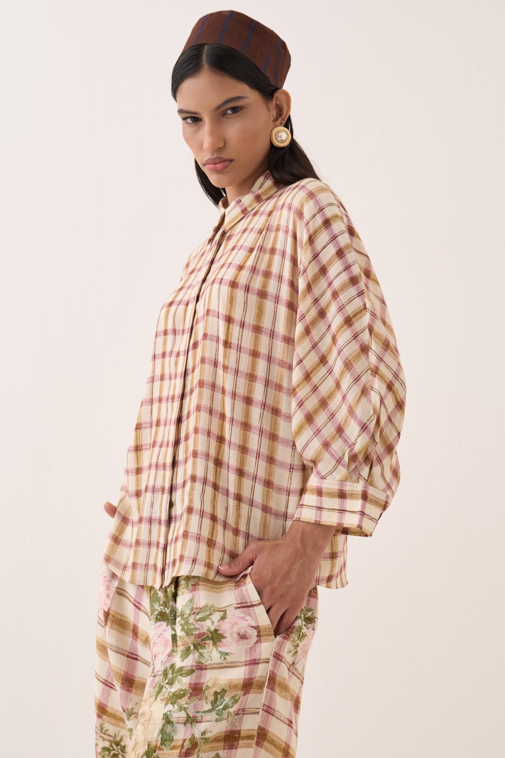 Jaali Rose Culottes - view 6