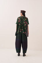 Zamrud Short Sleeve Pintuck Top - view 3