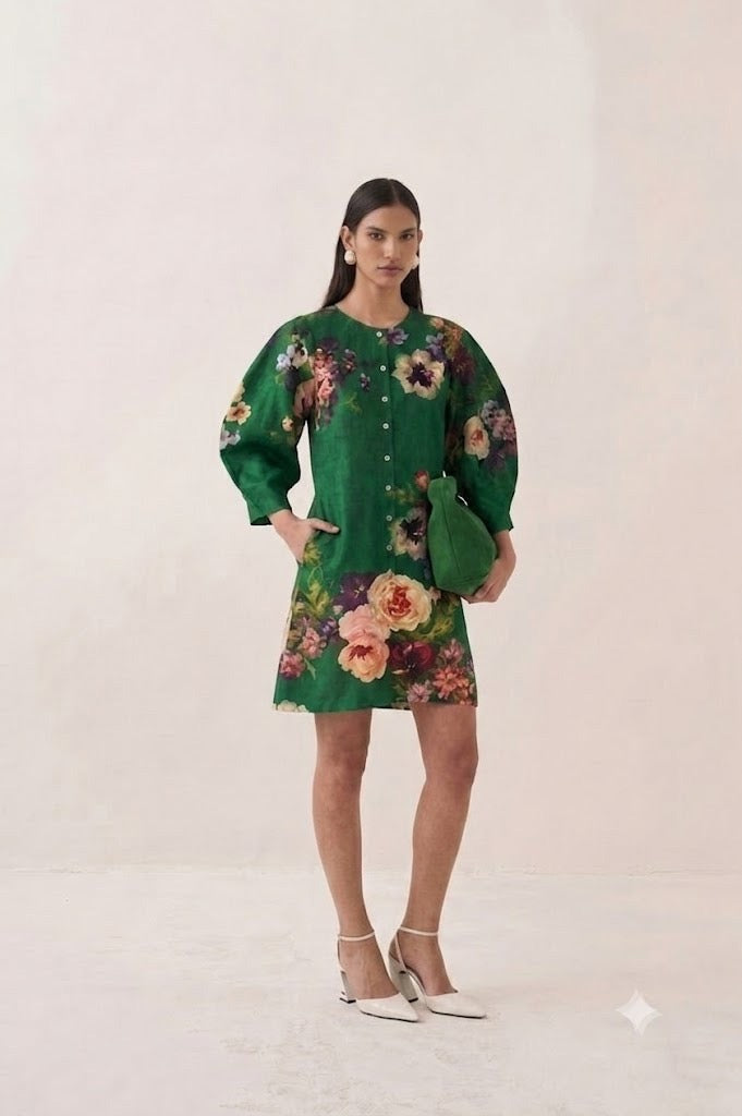 Rosarium Bubble Dress - view 1