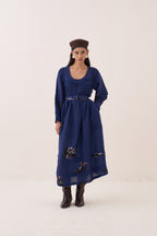Indraneel Pintuck dress - view 3