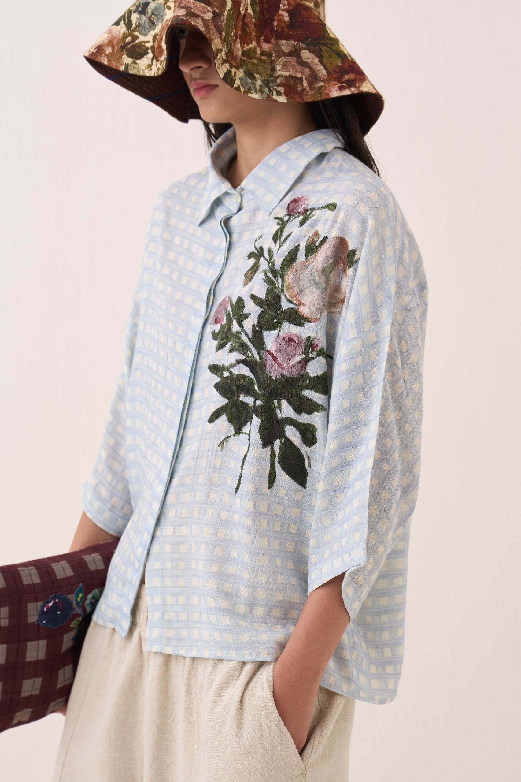 Gingham Ae Shirt Set - view 2
