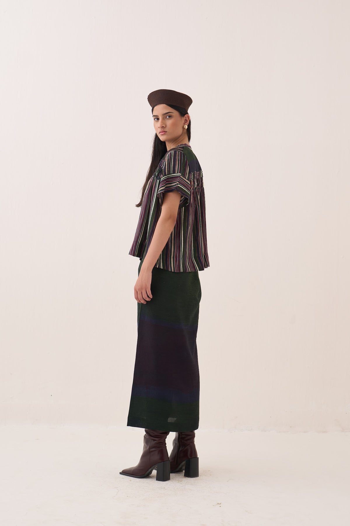Rekha Blue Short Mystic Top - view 7
