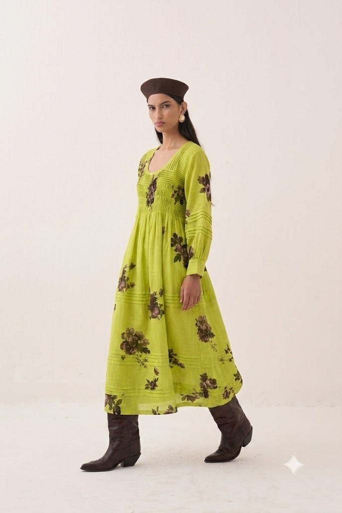 Amalta New Pintuck Dress - view 4